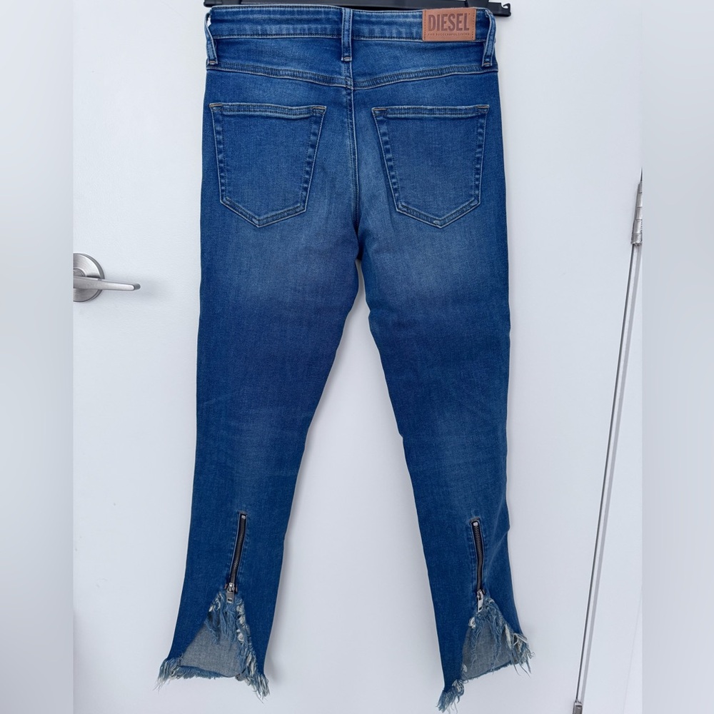 Diesel Dark Blue Cropped Women's Jeans
